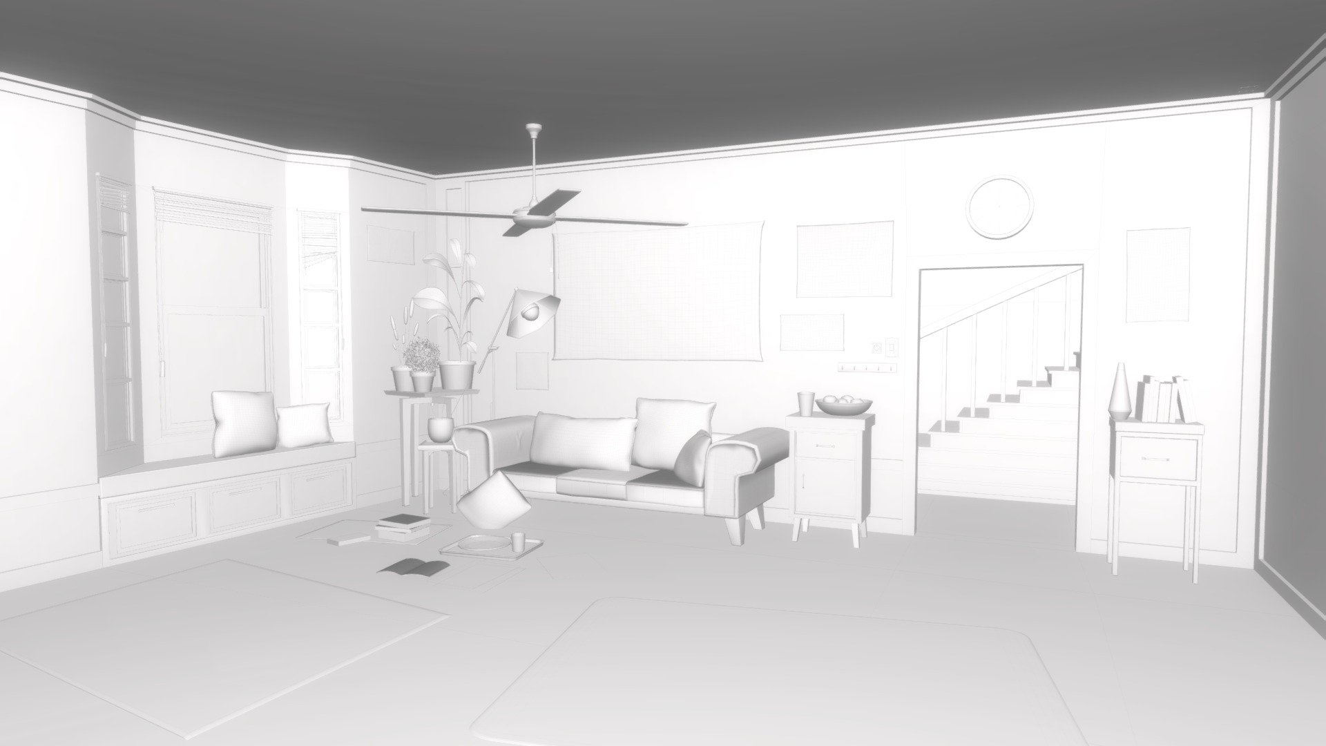 Sala Sketch Fab