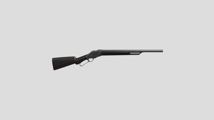Winchester 1887 model 3D Model