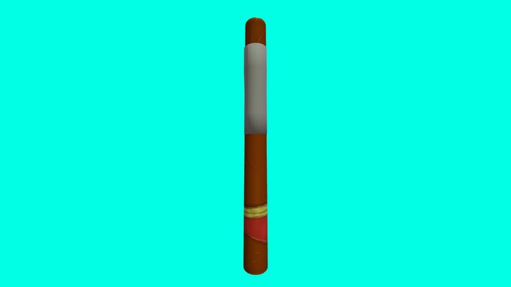 Axe Cartoon 3D Model