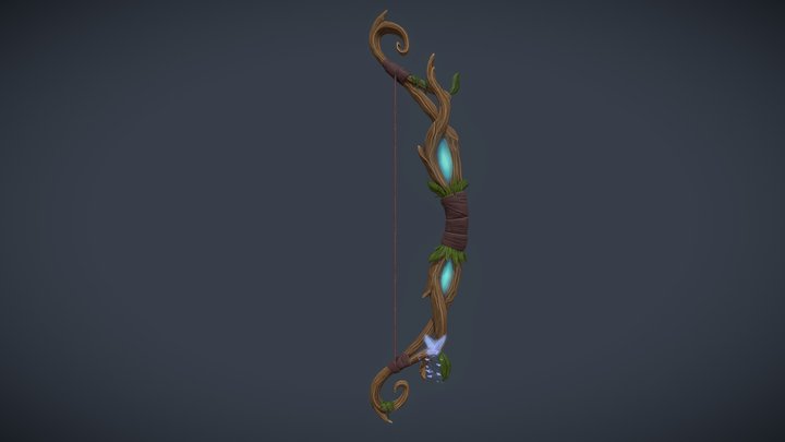 stylized bow 3D Model