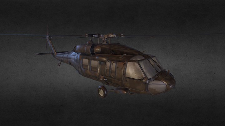 Razor's Heli 3D Model