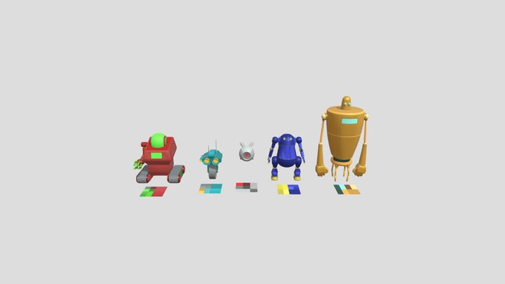 Robots2 3D Model