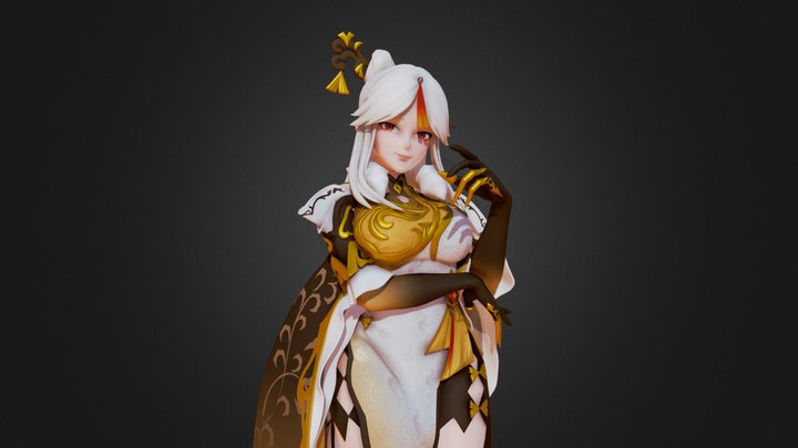 Ningguang - Genshin Impact 3D Model