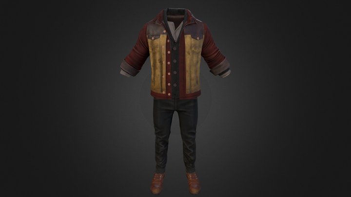 Hero Clothing 3D Model