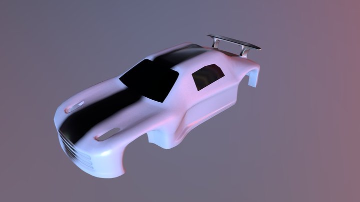 RC Car Cover 3D Model
