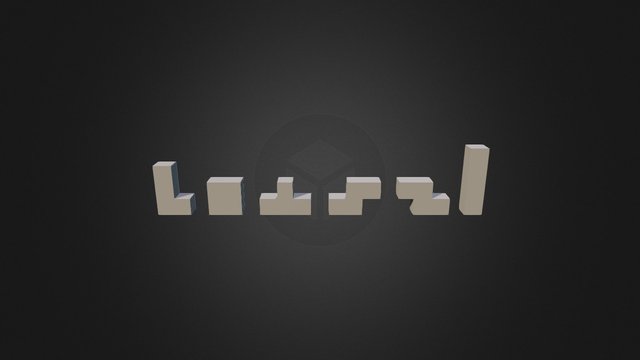 Tetris 3D Model