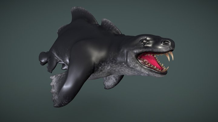 Seal Monster 3D Model