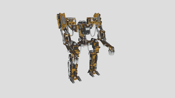Mecha 3D Model