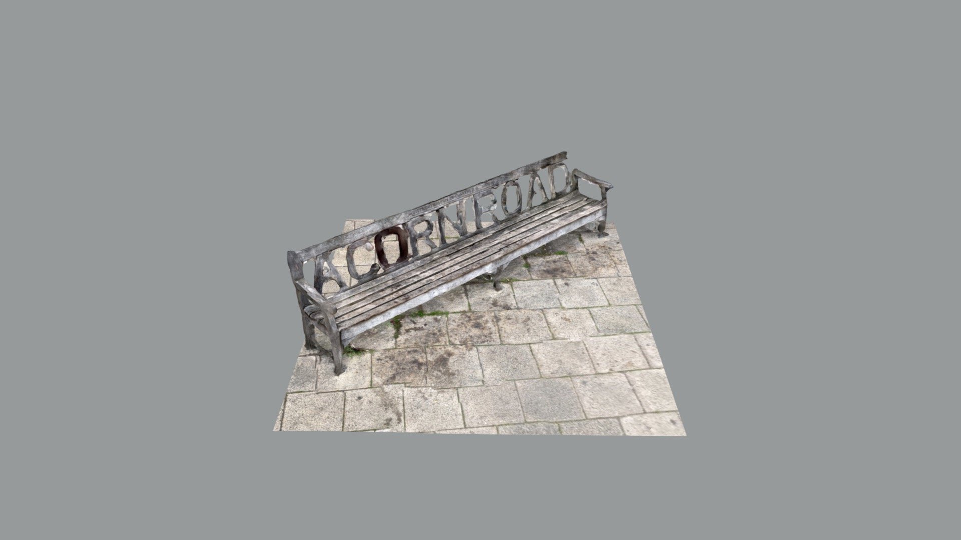 Acorn Road bench
