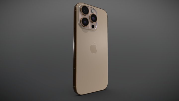 Iphone 16 Pro 3D Model