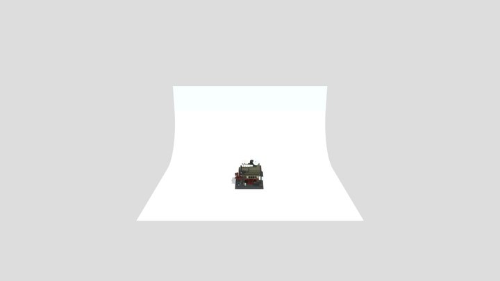 Game Art 1 - Simple Scene 3D Model