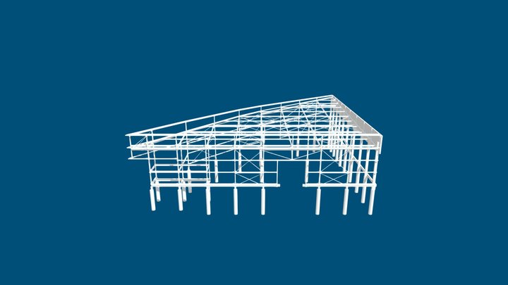Galpón 3D Model