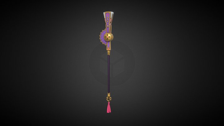 Fan-Axe 3D Model