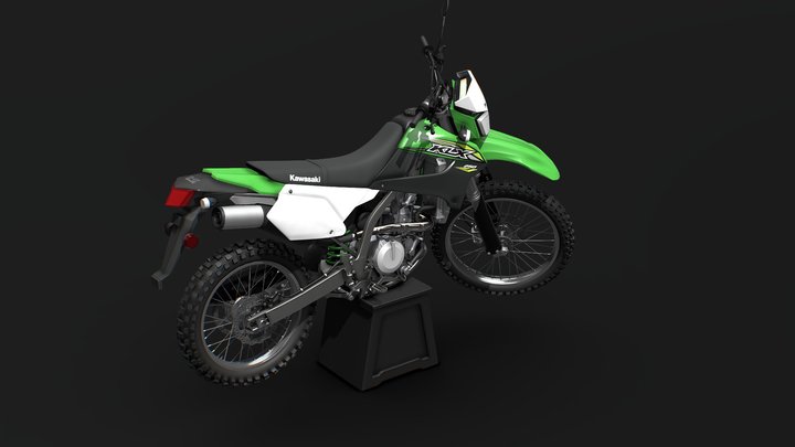Kawasaki KLX 2020 3D Model