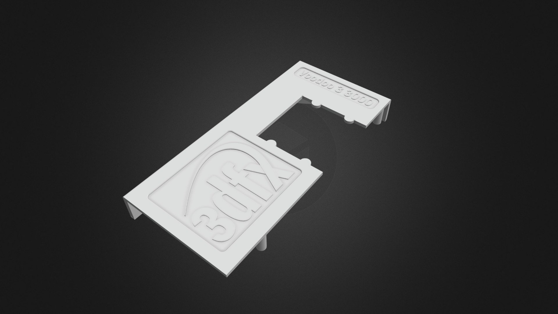3DFX Voodoo3 3000 Hull (3D print)