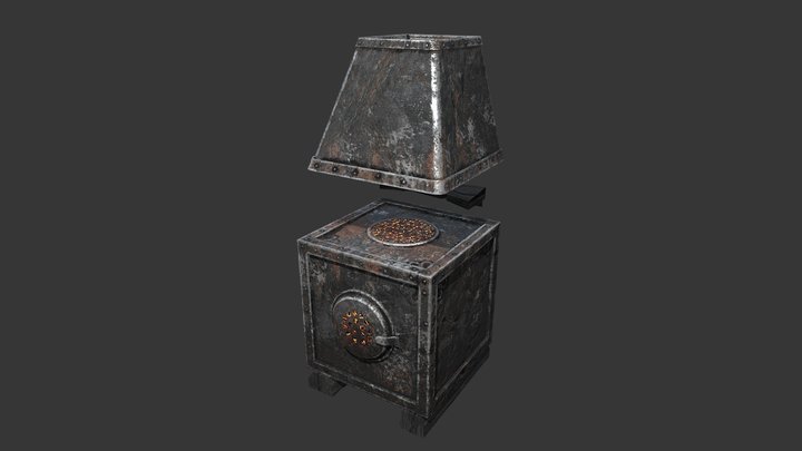 Medieval oven 3D Model