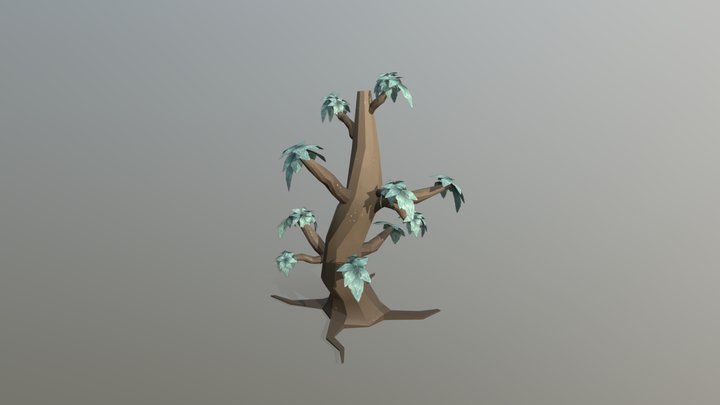Icey Tree 3D Model