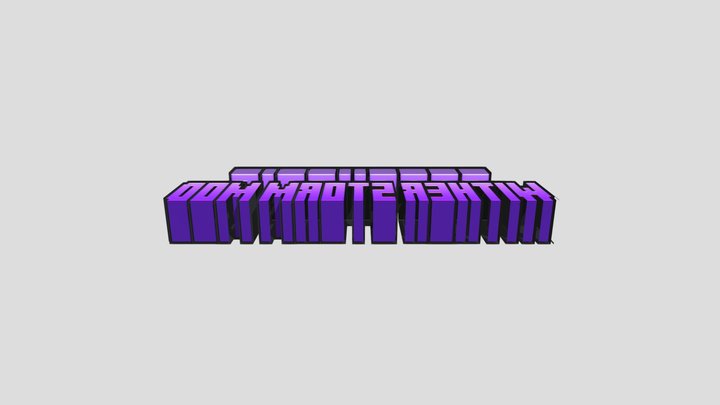 Crackers title 3D Model
