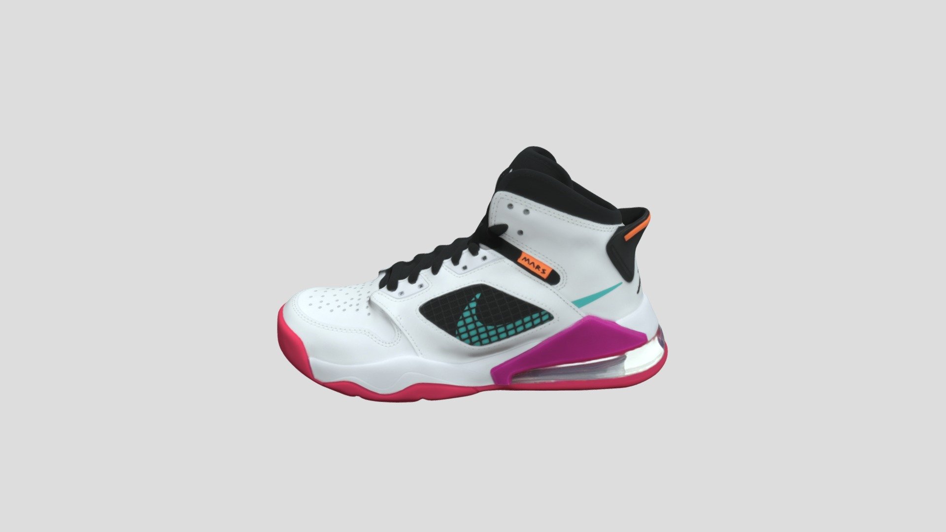 AIR JORDAN MARS 270 (GS) 粉白_BQ6508-102 - Buy Royalty Free 3D ...