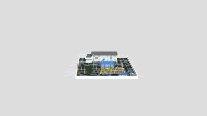 坝基桥站05 3D Model