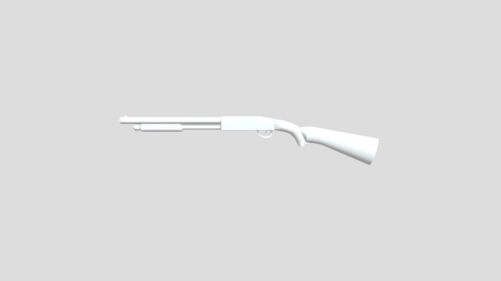 Shotgun 3D Model