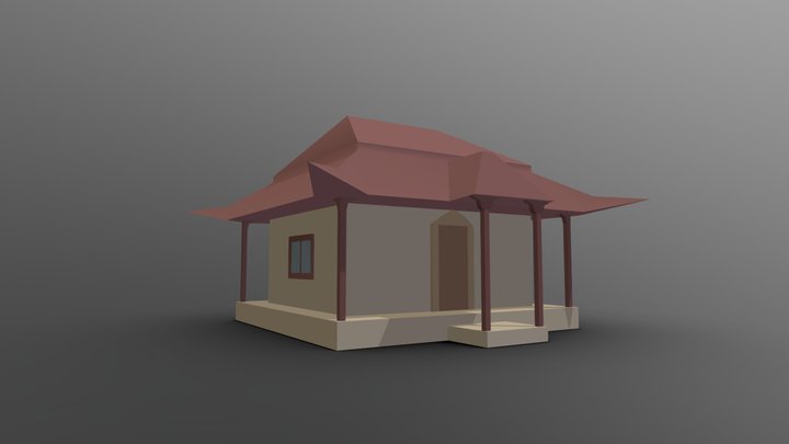Chinese house 3D Model