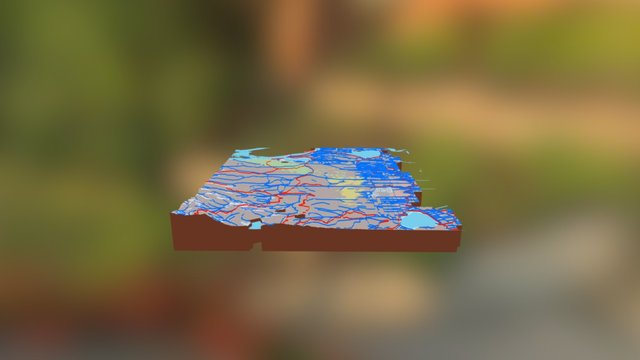 BBRS: Topography 3D Model