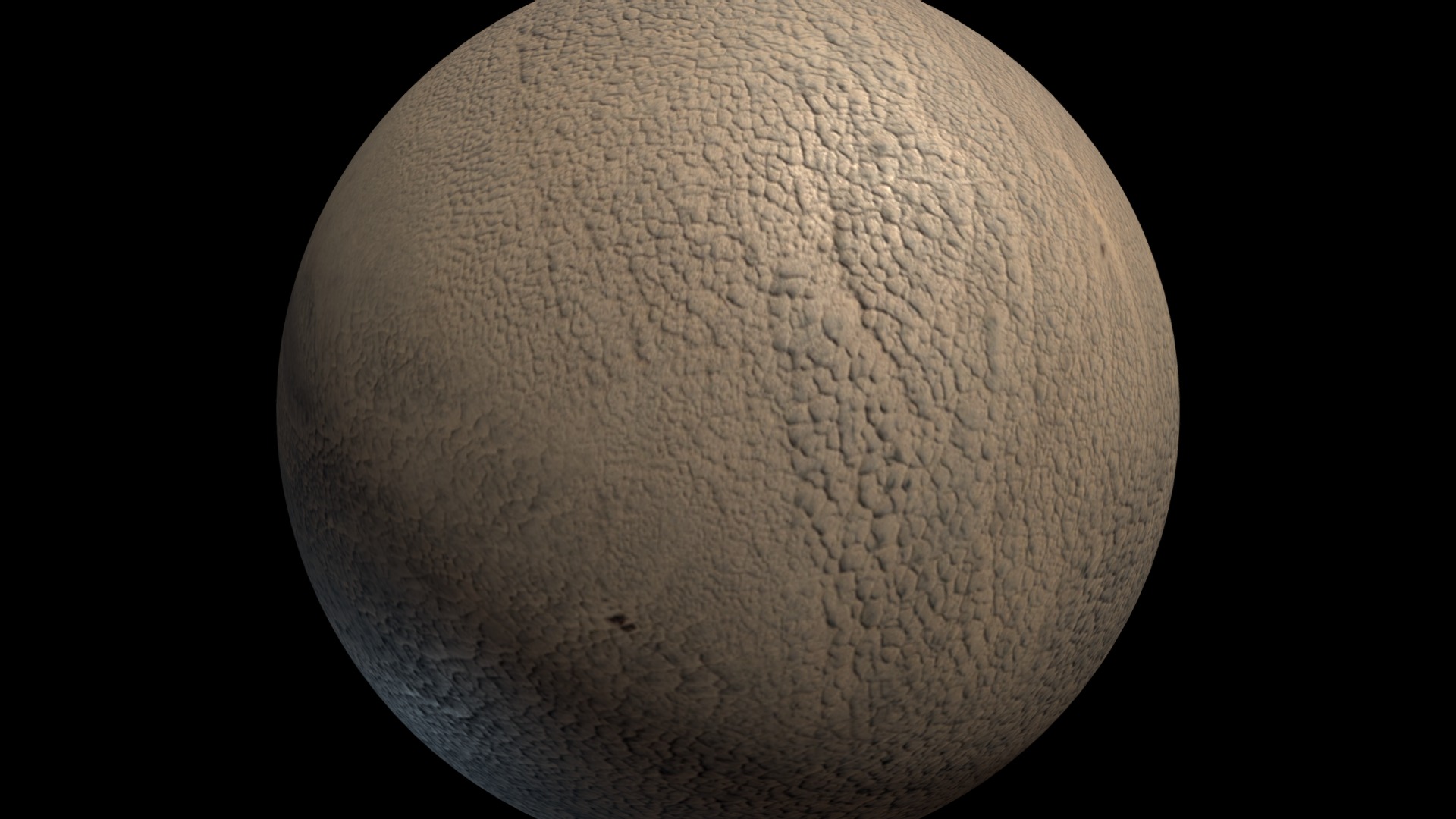 3D model Planet Dust - This is a 3D model of the Planet Dust. The 3D model is about a close up of the moon.