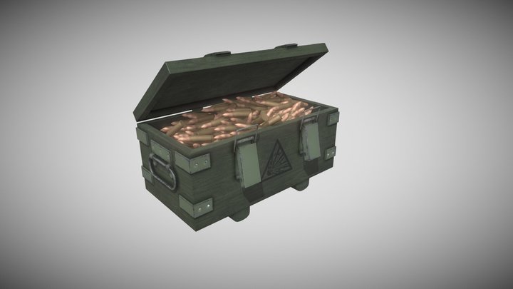 Ammunition case 3D Model