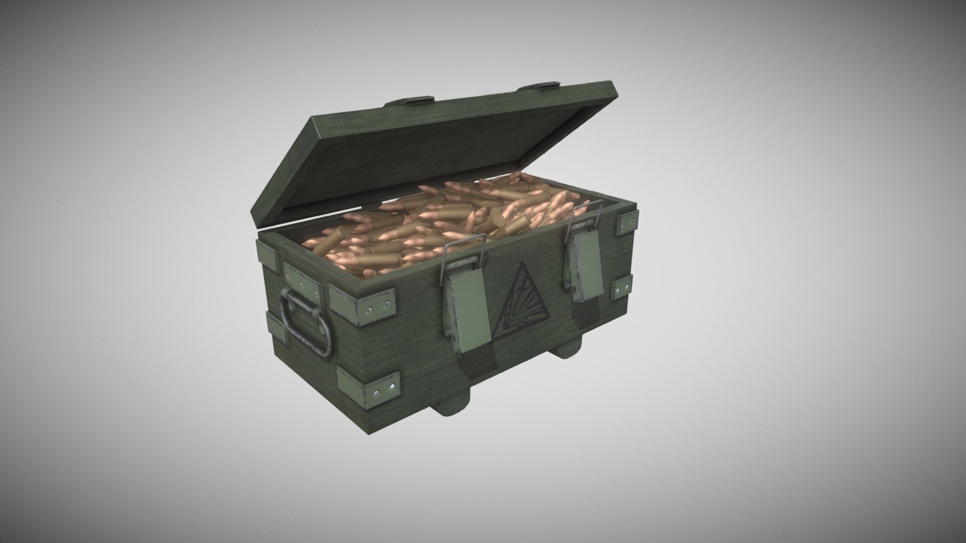 Ammunition case - 3D model by 1MEDOVICK1 [9353ec8] - Sketchfab