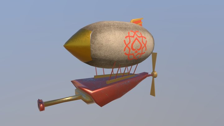 Destropia - Ship 2 3D Model