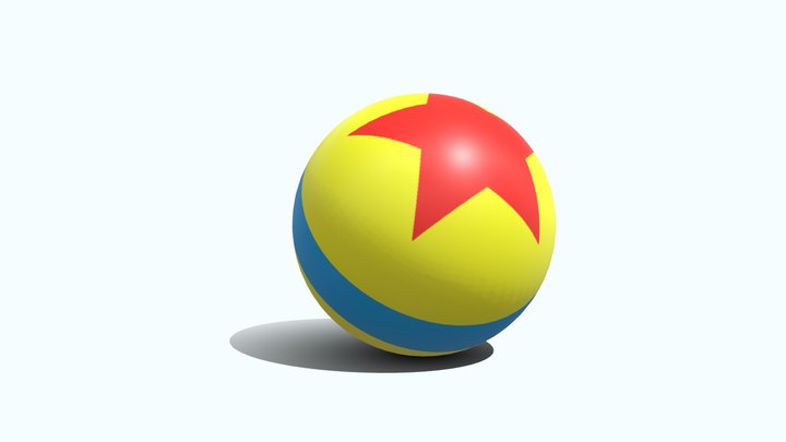 Pixar Ball 3D Model