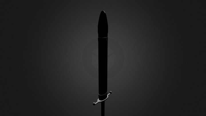 Trunks' Sword (L Q Sheath) 3D Model