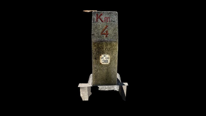 Milestone Isleten - Isenthal Km 4 – Modèle 3D gratuit STL