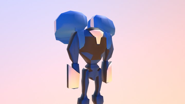 Droid blubot 3D Model