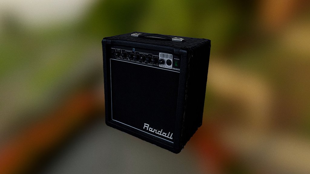 Randall RX20D Guitar Amplifier - 3D model by wakethetownvfx [9357bef ...