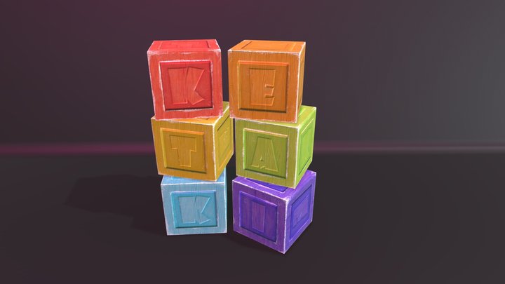 Block from Substance Painter 3D Model