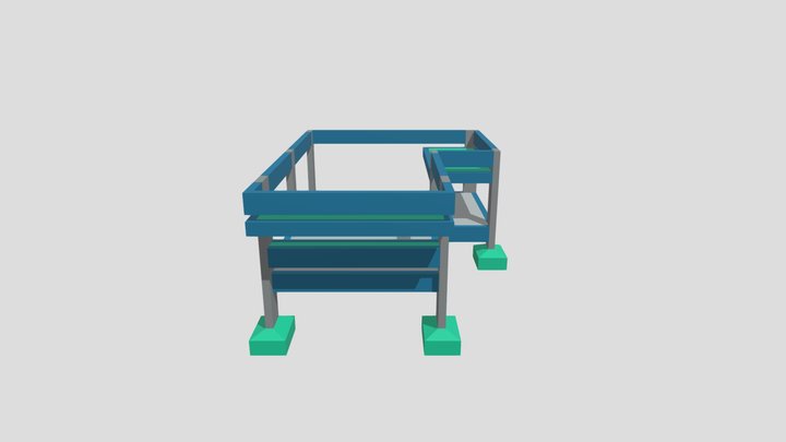 Piscina 3D 3D Model