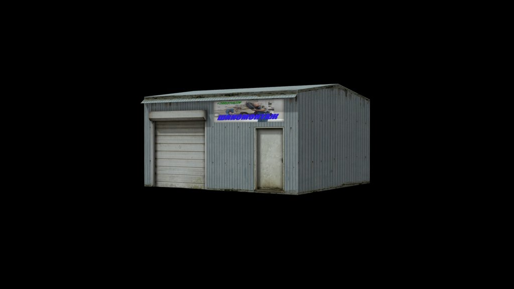 Low poly car repair