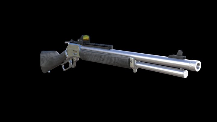 Marlin Model 1894 3D Model