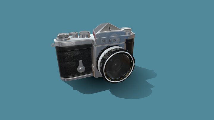 Camera Nikon F 3D Model