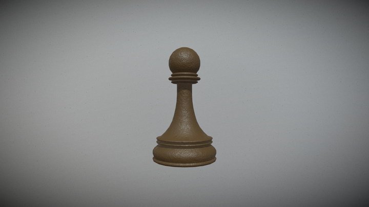 Chess pawn 3D Model