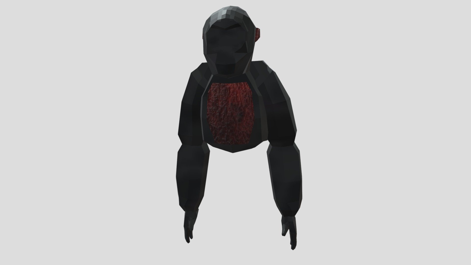 --Scrapped-- Entity Fearing Gorilla - Download Free 3D model by Octo ...
