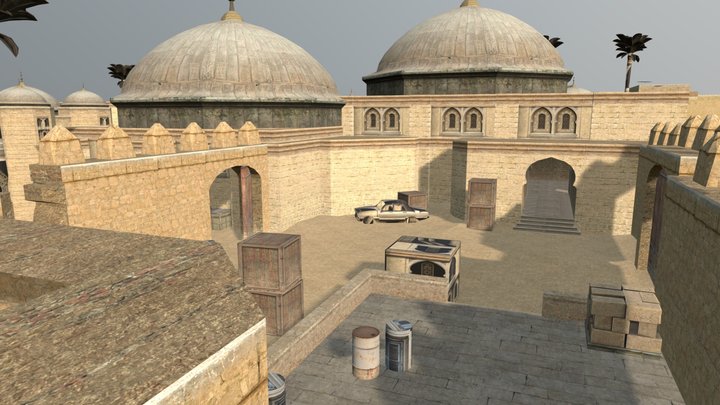 De_dust2 – Modello 3D gratuito STL
