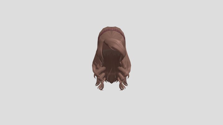 Kokoro hair 3D Model