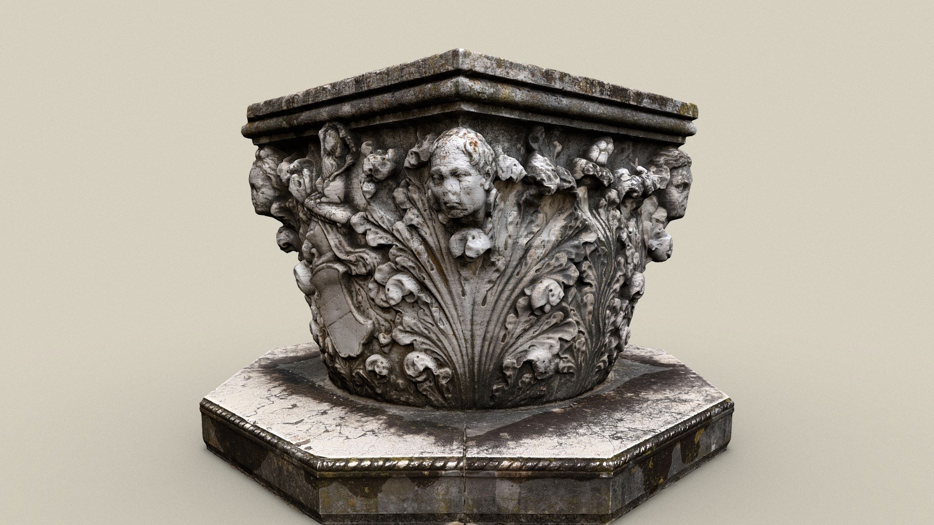 Blumenschale — Sketchfab embed 3D viewer