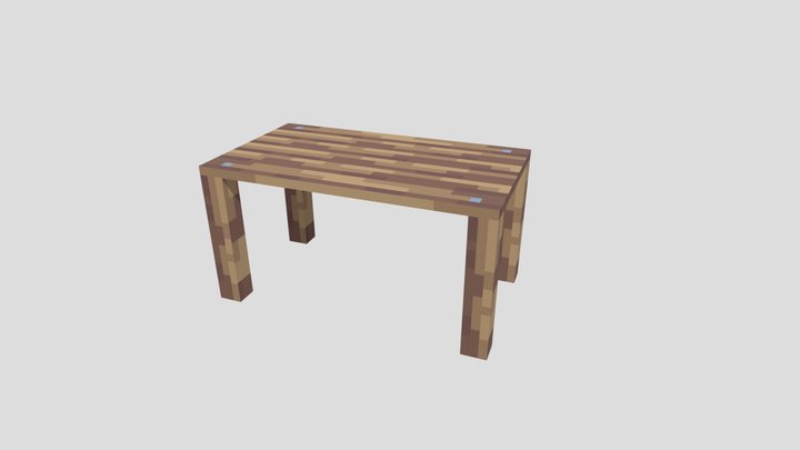 [Minecraft] Table 3D Model