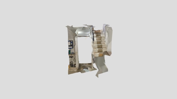 Albion Stair Detail 3D Model