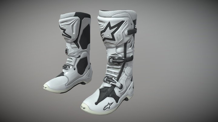 Alpinestars Boots ( Tech 10 ) 3D Model