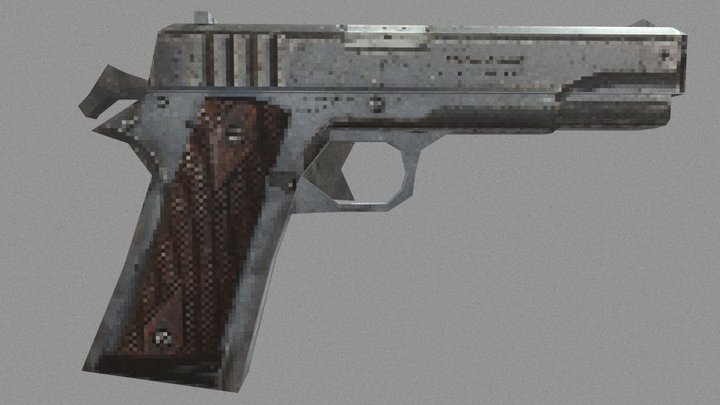 PSX Colt 1911 3D Model